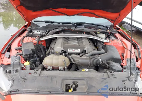 2016 Ford Mustang Gt Premium из США, поврежденный, VIN 1FA6P8CF1G5227818